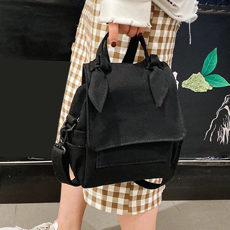 Women's Canvas Shoulder Bag for Phone, Multifunctional Small Purse