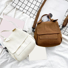 Women's Canvas Shoulder Bag for Phone, Multifunctional Small Purse