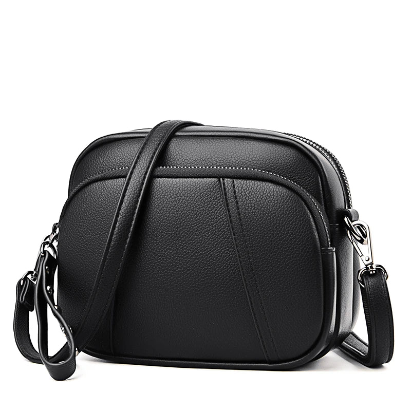 Women Crossbody Bag Shoulder Handbag PU Leather Messenger Bag