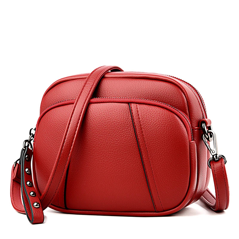 Women Crossbody Bag Shoulder Handbag PU Leather Messenger Bag