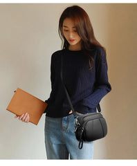 Women Crossbody Bag Shoulder Handbag PU Leather Messenger Bag