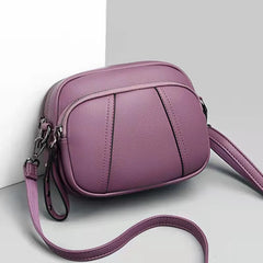 Women Crossbody Bag Shoulder Handbag PU Leather Messenger Bag