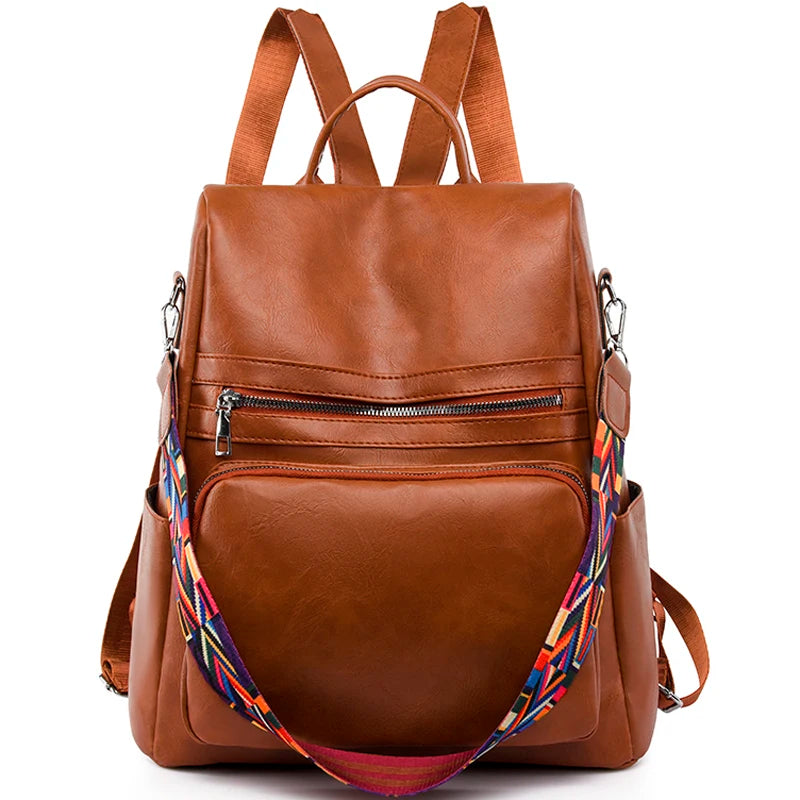 Large Capacity School Bag for Girls Anti-theft Women Backpacks