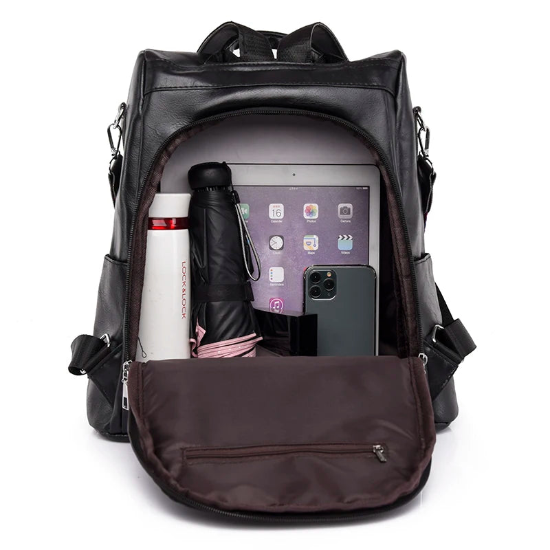 Large Capacity School Bag for Girls Anti-theft Women Backpacks