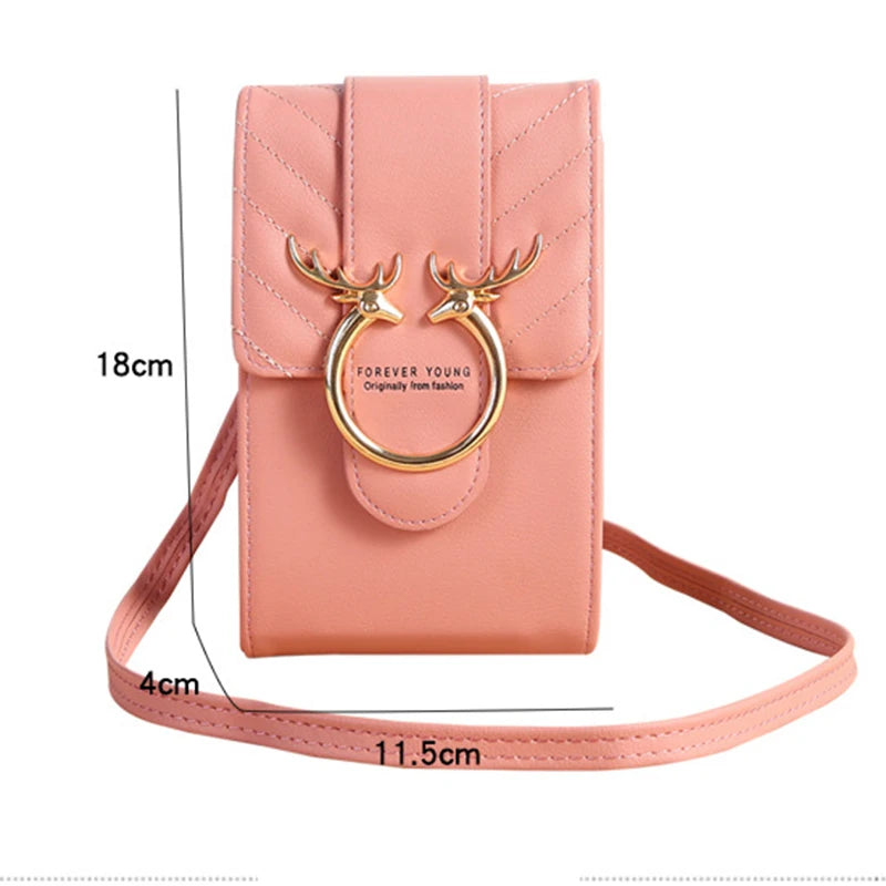 Women's Large-capacity Messenger Bag Solid Shoulder Purse