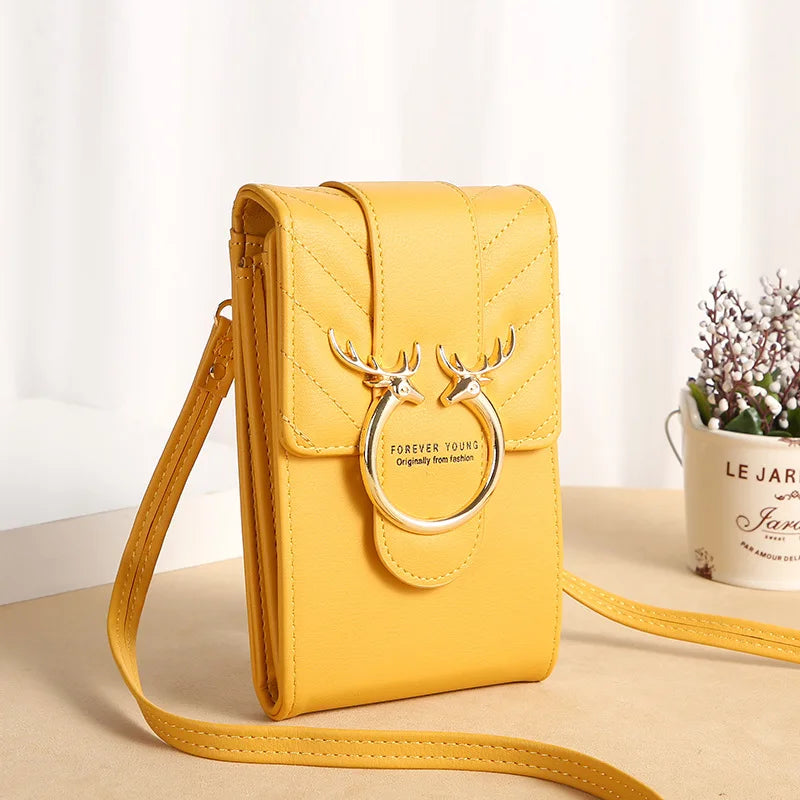 Women's Large-capacity Messenger Bag Solid Shoulder Purse