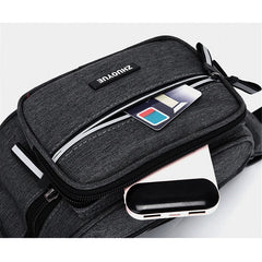 Men's Large Capacity Sports Crossbody Backpack