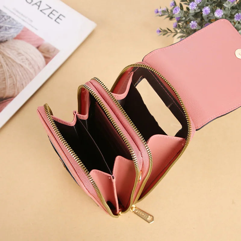 Vintage Multifunction Touch Screen Phone Bag for Women