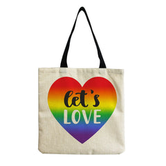 Summer Tote Bag for Women Love Is Love