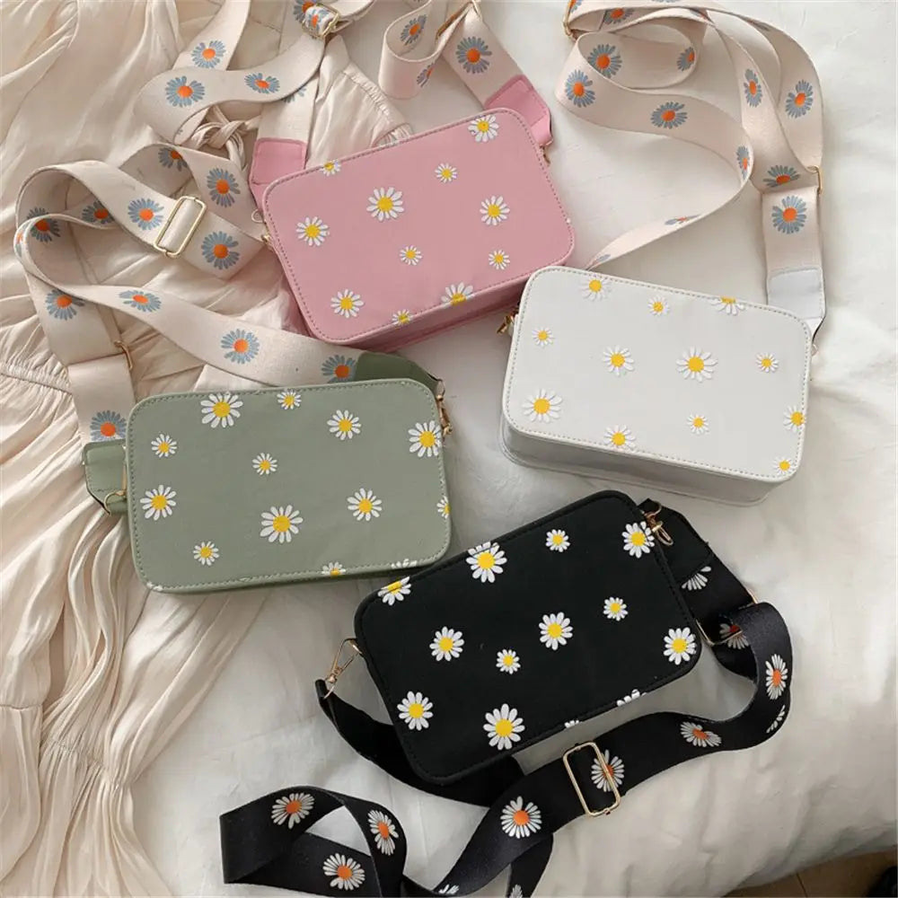 Floral Printed Crossbody Messenger Bags for Women