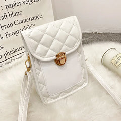 Retro Diamond Shoulder Messenger Bag for Women