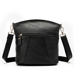 Women's Leather Shoulder Bag Purse Handbag with Packing Cubes