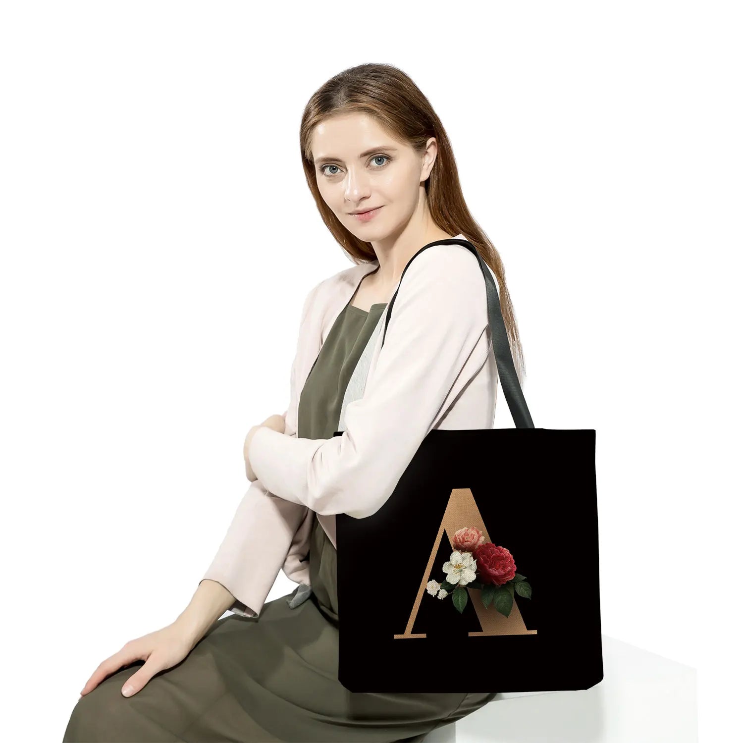 Harajuku Style All-match Letter Handbag