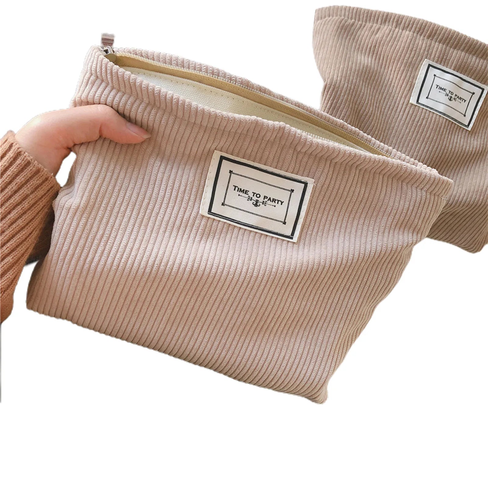 Ladies Style Makeup Bag Portable Travel Vacation Cosmetics Storage
