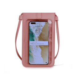 Women's Touch Screen Cell Phone Purse Shoulder Bag with Shoulder Strap
