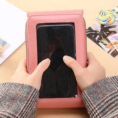 Women's Touch Screen Shoulder Bag Wallet