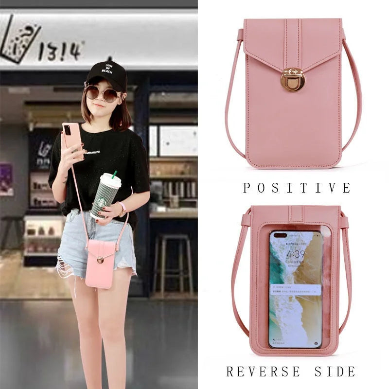 Women's Touch Screen Cell Phone Purse Shoulder Bag
