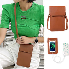 Women's Touch Screen Smartphone Wallet Shoulder Bag Handbag