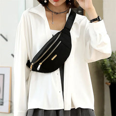 Women's Travel Belt Bag Crossbody Money Pouch Chest Bag