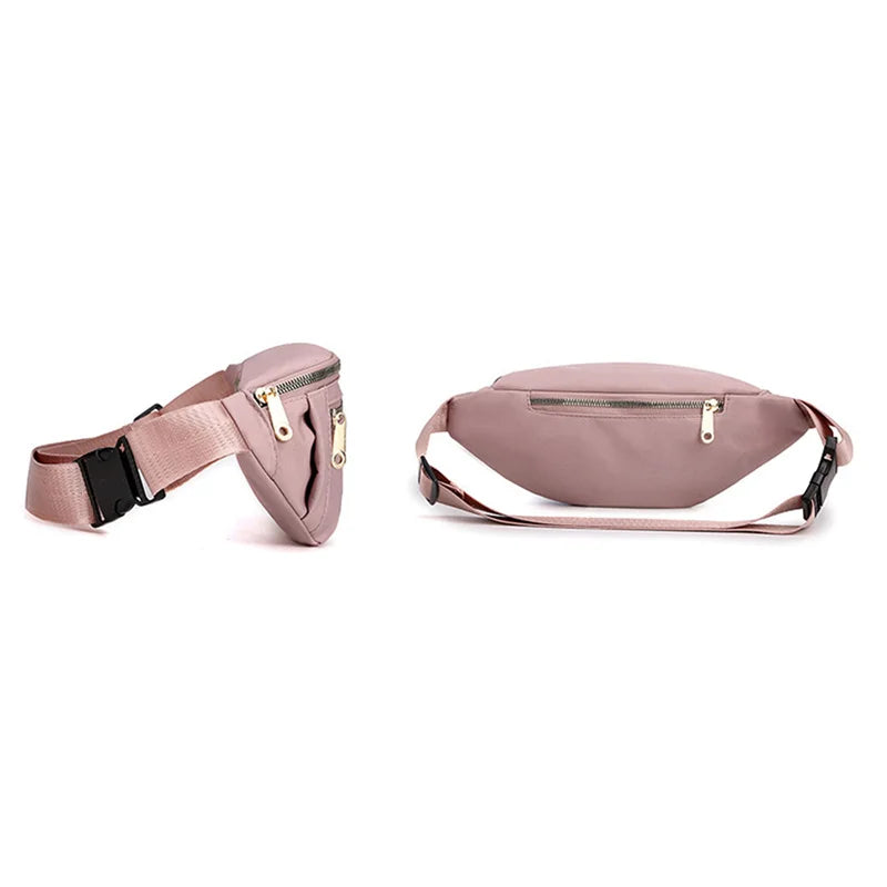 Women's Travel Belt Bag Crossbody Money Pouch Chest Bag