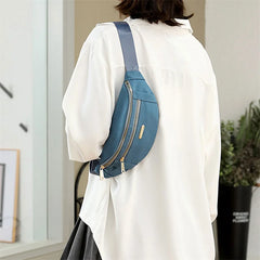 Women's Travel Belt Bag Crossbody Money Pouch Chest Bag