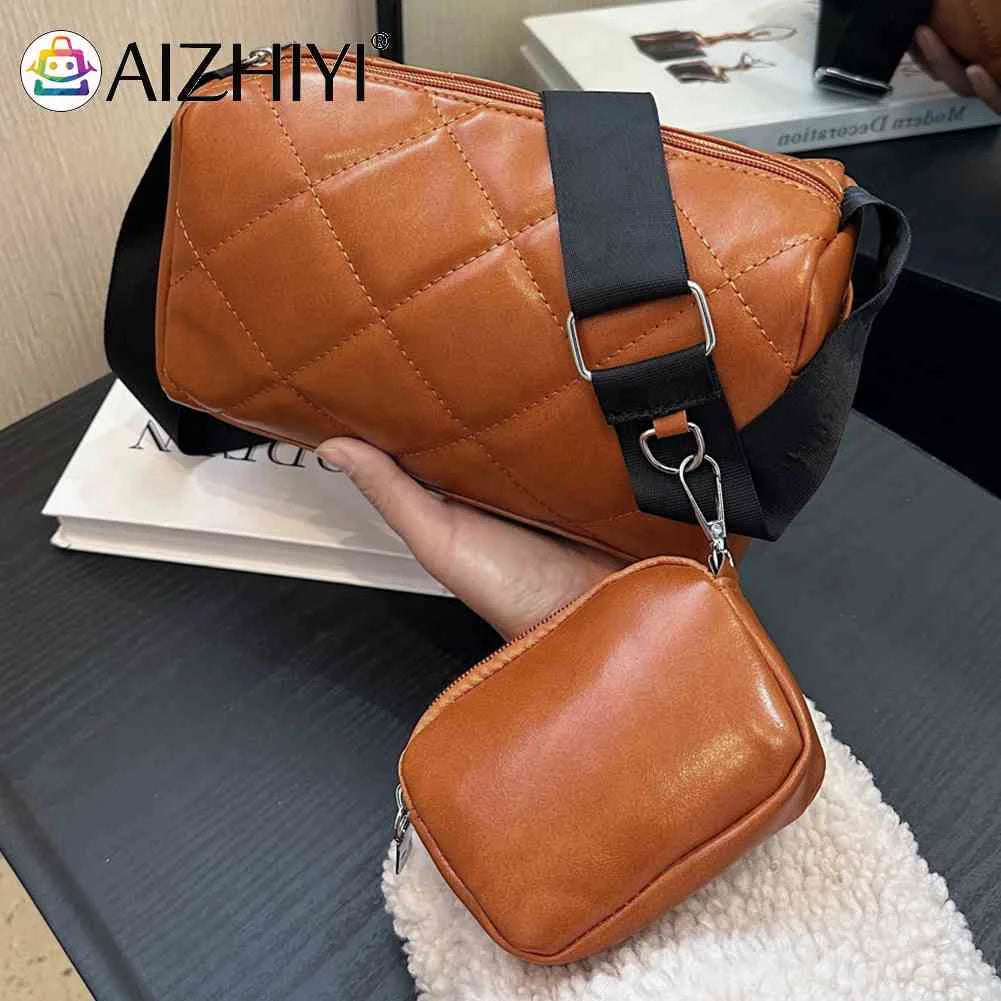 Women Messenger Bag with Small Purse Shoulder Bag Large-capacity Portable