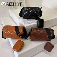 Women Messenger Bag with Small Purse Shoulder Bag Large-capacity Portable