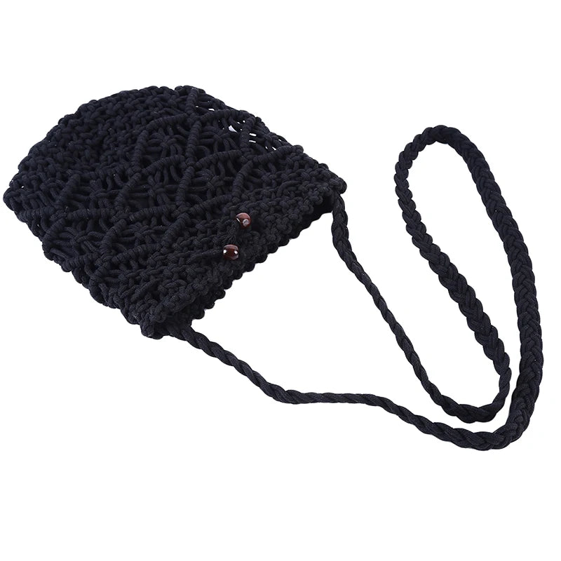 Woven Straw Bag Clutch Bohemian Beach Handbag
