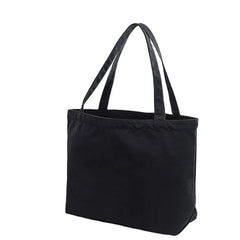 Ladies Canvas Shoulder Bag Japanese Solid Large-Capacity Handbag