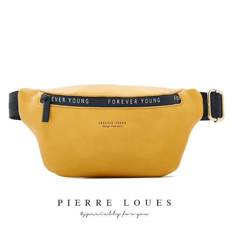 Women's Multifunctional Chest Bag Large Capacity Belt Bag in Multi-Color