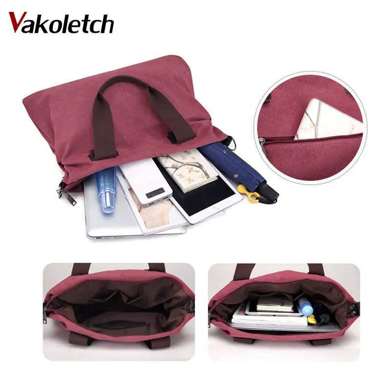 Canvas Messenger Bag for Women Spring Shoulder Handbag KL432