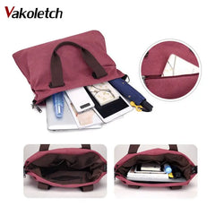 Canvas Messenger Bag for Women Spring Shoulder Handbag KL432