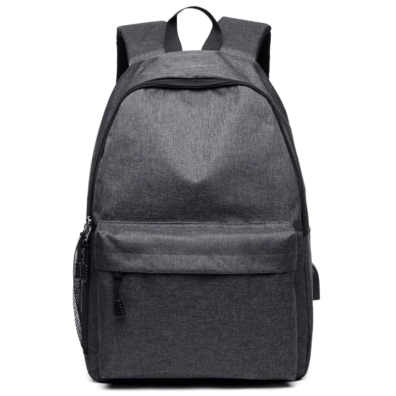 Ladsoul Starry Sky Canvas Backpack Large Capacity Travel USB Charging