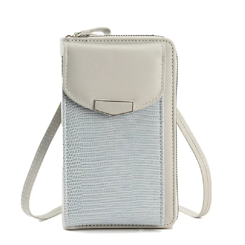 Snake Pattern Crossbody Bag for Women, Small PU Shoulder Bag for Girl