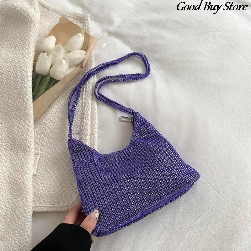 Diamond Rhinestone Handbag Evening Party Clutch Wedding Banquet Shoulder Bag