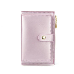 Lady Short Wallet PU Leather Clutch Bags Card Holder