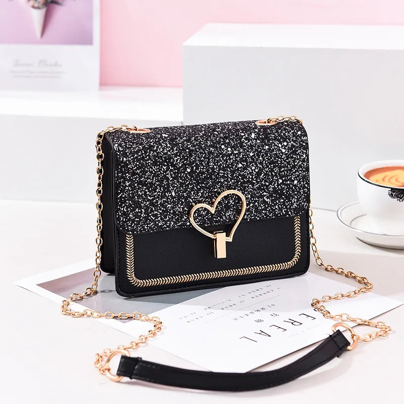 Women's Fresh Crossbody Shoulder Tote Bag 18X8X14cm