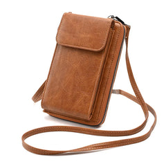 Lady's Crossbody Bag Multi-functional Mobile Phone Bag