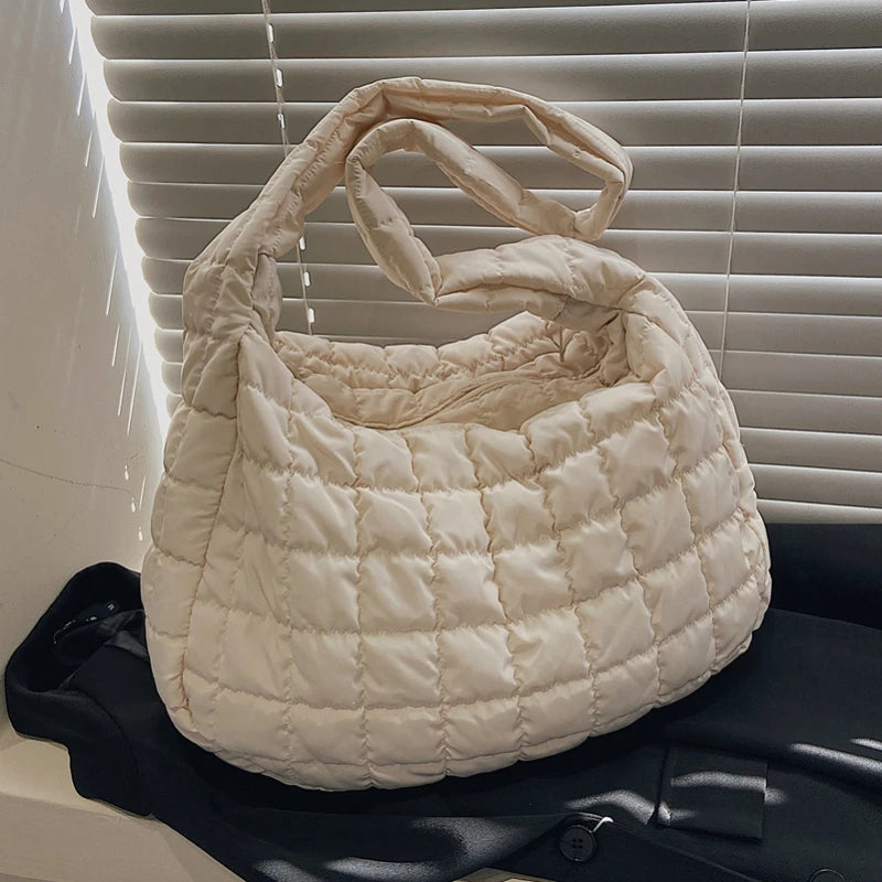 Landsoul Autumn Large-Capacity Dumpling Bag Crossbody Shoulder Bag