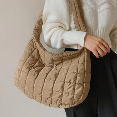 Landsoul Autumn Large-Capacity Dumpling Bag Crossbody Shoulder Bag