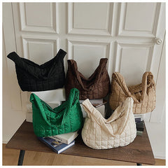 Landsoul Autumn Large-Capacity Dumpling Bag Crossbody Shoulder Bag