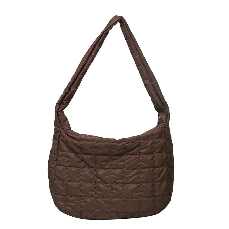 Landsoul Autumn Large-Capacity Dumpling Bag Crossbody Shoulder Bag