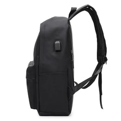 College Laptop Backpack USB Charging Port Waterproof School Bags