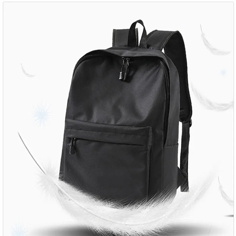 Men's Vintage PU Laptop Backpack Travel Rucksack Schoolbag