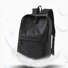 Men's Vintage PU Laptop Backpack Travel Rucksack Schoolbag