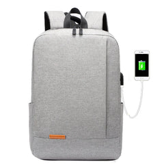 Men's Laptop Backpack Waterproof USB Charging Business Travel Bag
