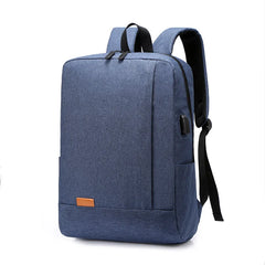Men's Laptop Backpack Waterproof USB Charging Business Travel Bag