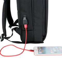 Men's Laptop USB Backpack Business Notebook Waterproof Travel Bagpack