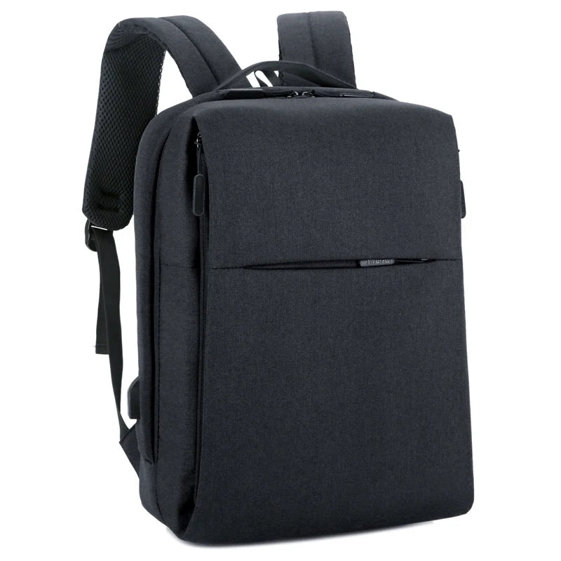 Men's Laptop USB Backpack Business Notebook Waterproof Travel Bagpack