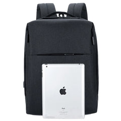 Men's Laptop USB Backpack Business Notebook Waterproof Travel Bagpack